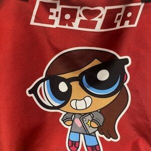 Erica cartoon character tote bag, very strong and sturdy